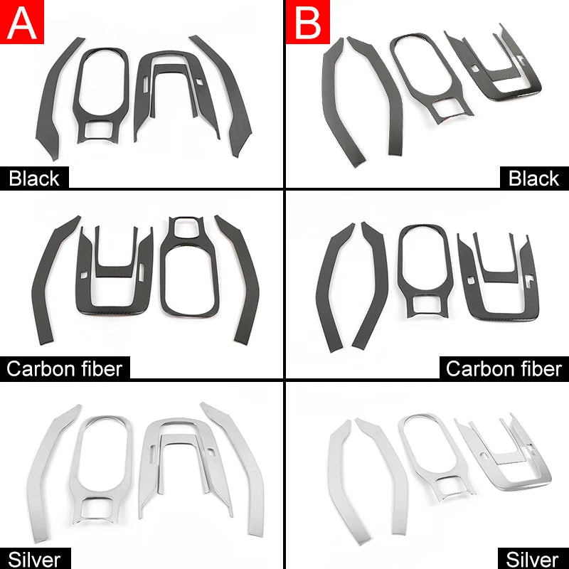 For Toyota Corolla E210 2019 2020 2021 2022 2023 2024 2025 Hybrid Stainless Car Central Console Gear Shift Panel Trim Covers