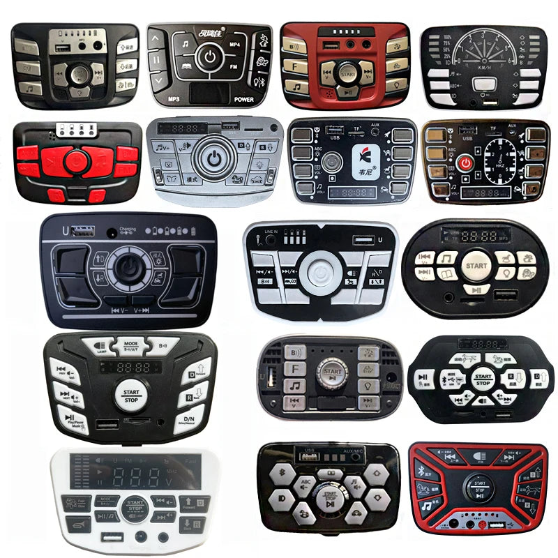 12V 24V Multi Functional Children's Electric Ride on Car MP3 Music Forward Backward Start Power Central Controller Motherboard