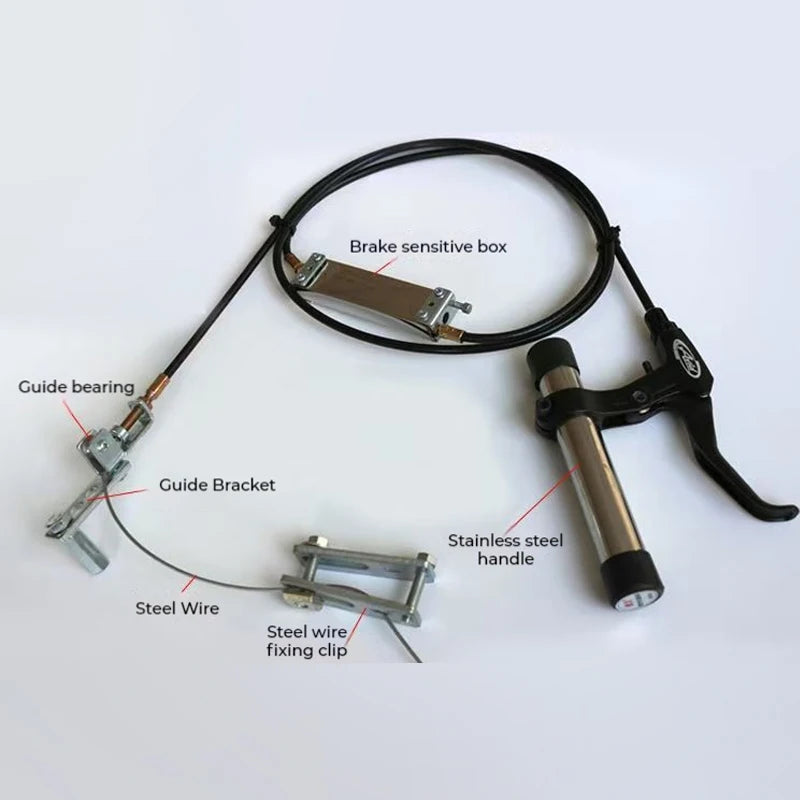Car Auxiliary Brake Device Universal Car Learner Co Pilot Brakes Safety Equipment Manual Transmission Automatic Transmission