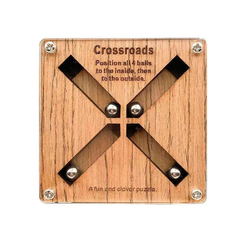 Crossroad Puzzle Labyrinth Maze IQ Brain Teaser Games For Children Adults Casse Tete Difficile Juegos De Ingenio Y Destreza