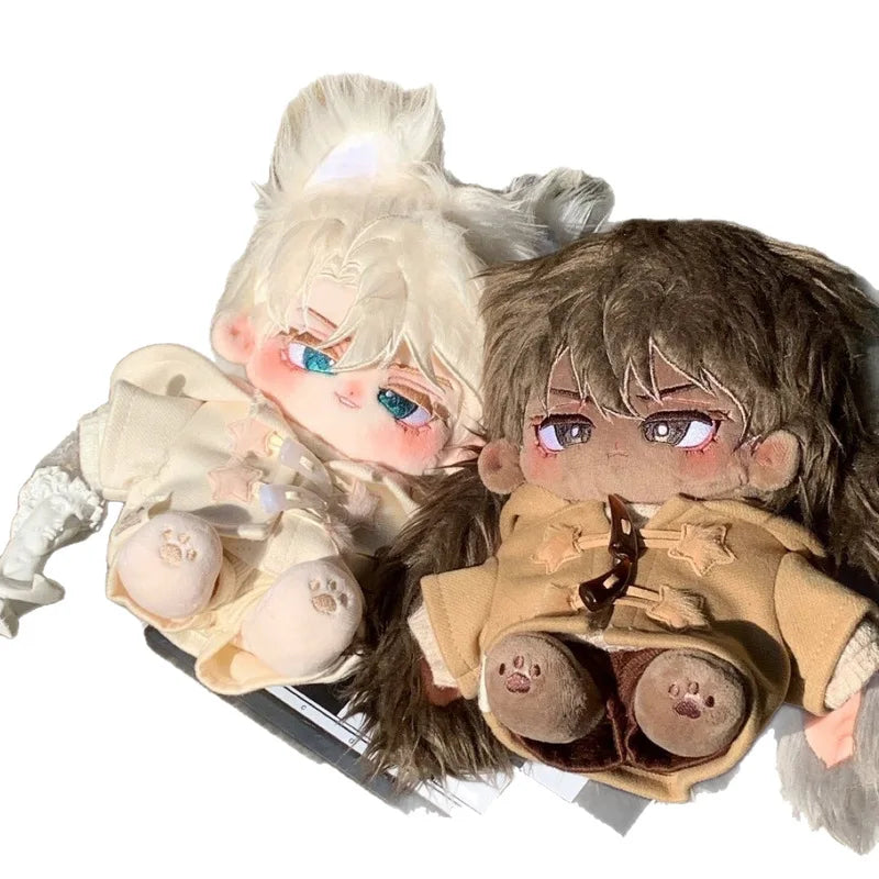 Original Anastasia 20cm Cotton Doll Plush Stuffed Toy Animal Ear Anime Fandom Peripheral For Adult Collection Game Fans