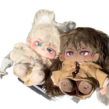 Original Anastasia 20cm Cotton Doll Plush Stuffed Toy Animal Ear Anime Fandom Peripheral For Adult Collection Game Fans