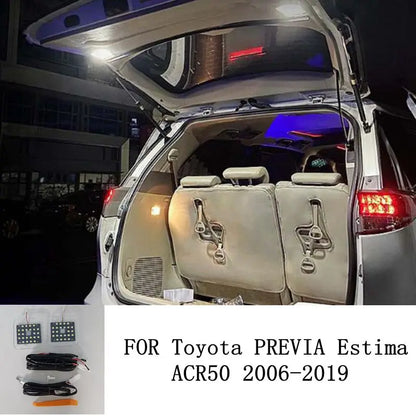 FOR Toyota PREVIA Estima ACR50 2006-2019  LED Car Tail Light Trunk Light Tailgate Lamp Interior Suitcase Reading Accessories