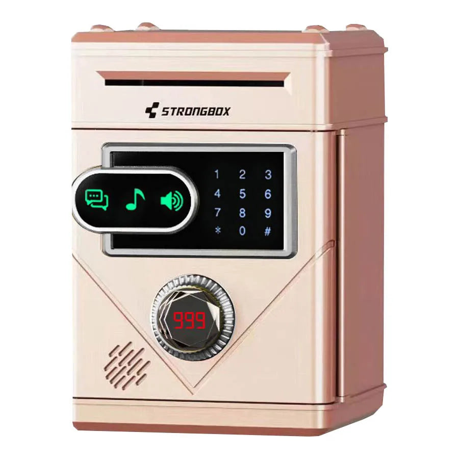 Electronic Piggy Bank Touch Screen Counting Password Safe Box Money Boxes Digital Coins Cash Saving Deposit Atm Machine Kid Gift