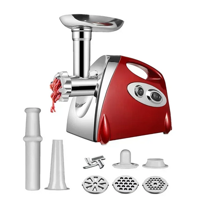 Electric Meat Grinder Powerful Heavy Duty Meat  Mincer filler Sausage Grinder Stainless Steel Food Processor Sausage Stuffer