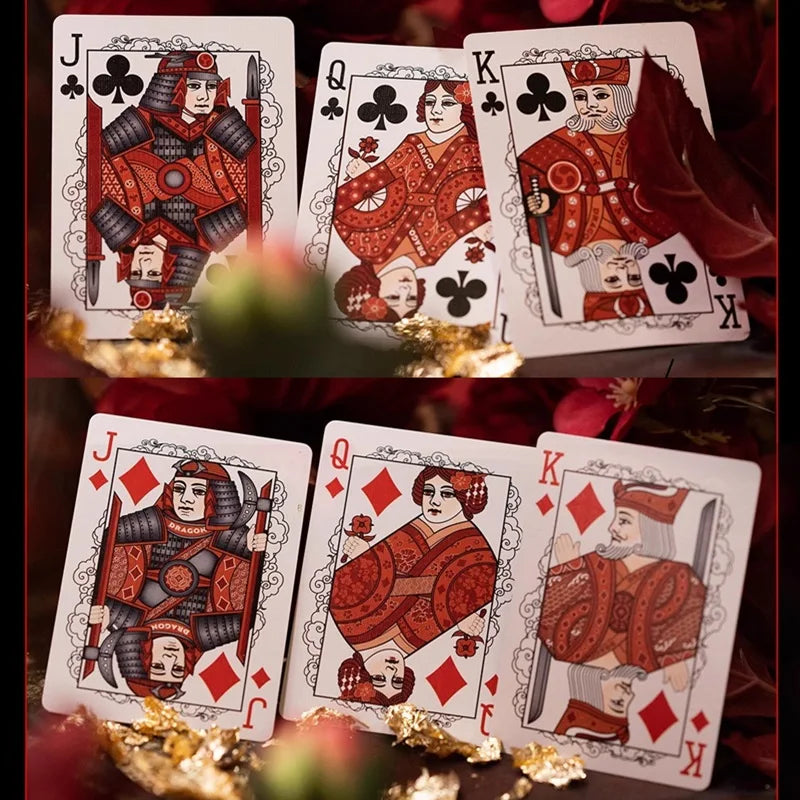 Bicycle Dragon Red Playing Cards Deck Card Games Magic Tricks