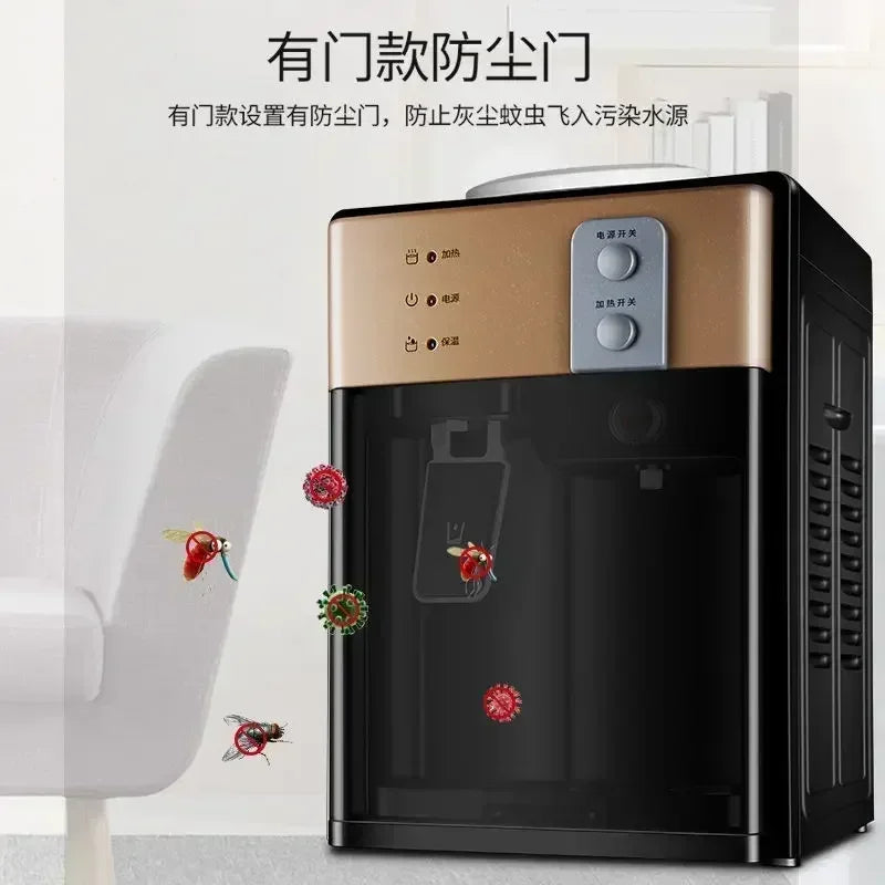 Meiling's same Milier desktop mini home new water dispenser small mini refrigeration heating and cooling ice,Water Dispensers