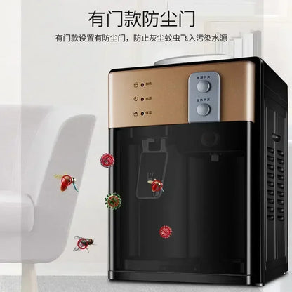 Meiling's same Milier desktop mini home new water dispenser small mini refrigeration heating and cooling ice,Water Dispensers