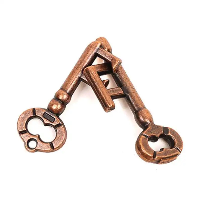 Difficult Disentanglement Brain Teaser Metal Puzzles For Adults and Kids Smart Logic IQ Test Mind Challenge Educational Toys