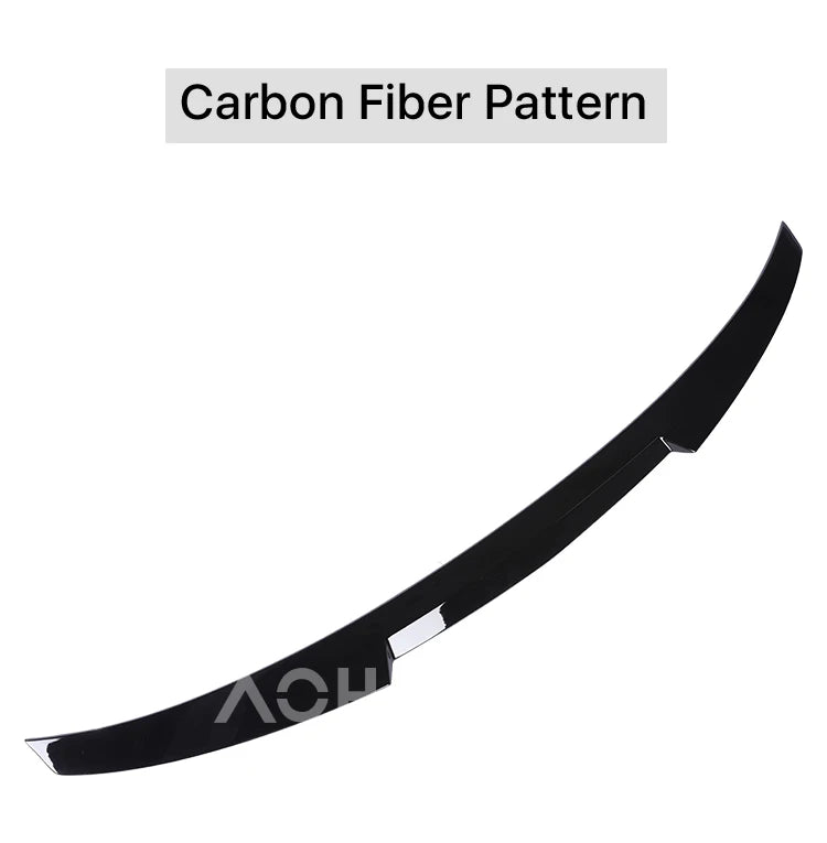Rear Trunk Spoiler Bumper Lip For BMW 4 Series F32 F33 F36 Carbon Fiber PSM M4 MP Style Wing Tail Kit 2014-2020 Gloss Black