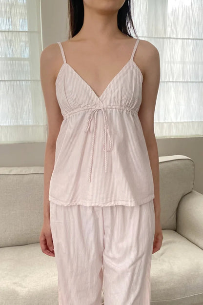 Brandy Melville Pure Cotton Three-Button Base Layer Vest Sweet Style V-Neck Sleeveless Tank Top for Women Spring Summer