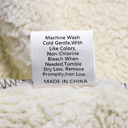 Lamb fleece suit men's hooded jacket men's thick winter sports suit men's cardigan two-piece set men's hoodie men's sweatpants m