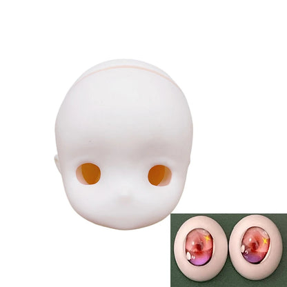 Anime Face Doll Head DIY 30cm Doll Makeup Doll Head or Whole Doll Makeup 1/6 Bjd Doll Girl Doll Toy Gift