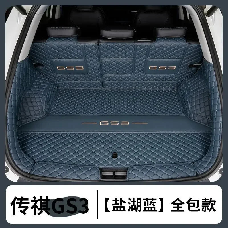 For GAC EMZOOM GS3 2023 2024 Car Boot Mat Rear Trunk Liner Cargo Leather Floor Carpet Tray Protector Accessories Mats