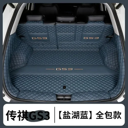 For GAC EMZOOM GS3 2023 2024 Car Boot Mat Rear Trunk Liner Cargo Leather Floor Carpet Tray Protector Accessories Mats
