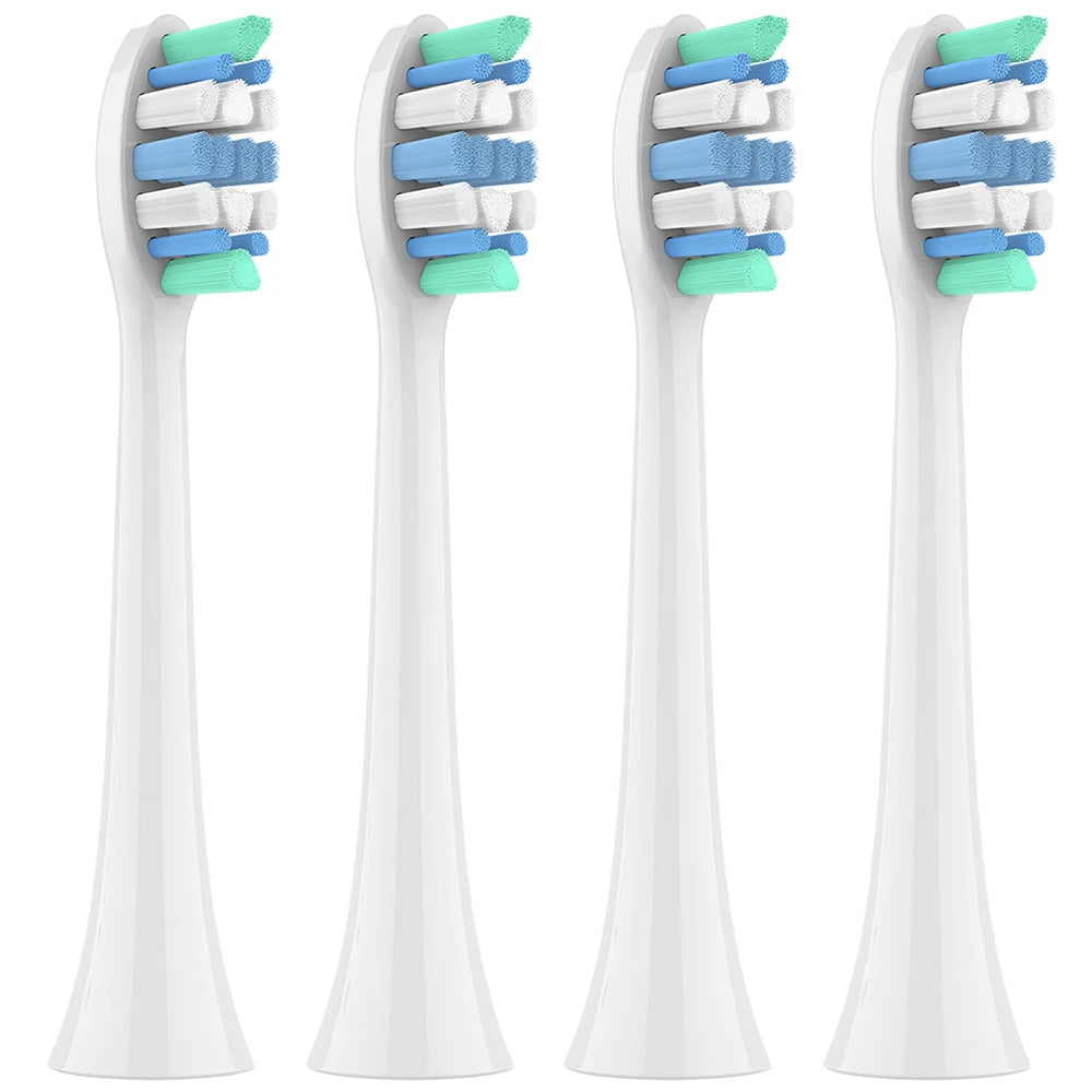 4 8 12 20 Pack Replacement Brush Heads Compatible with Philips Sonicare Click-on Electric Toothbrush, Toothbrushes Head Refills