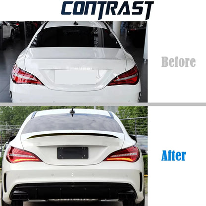Rear Trunk Lid Car Spoiler Wing For Mercedes Benz CLA Class C117 C118 CLA200 CLA260 CLA45 AMG 2013-2023 Car Styling