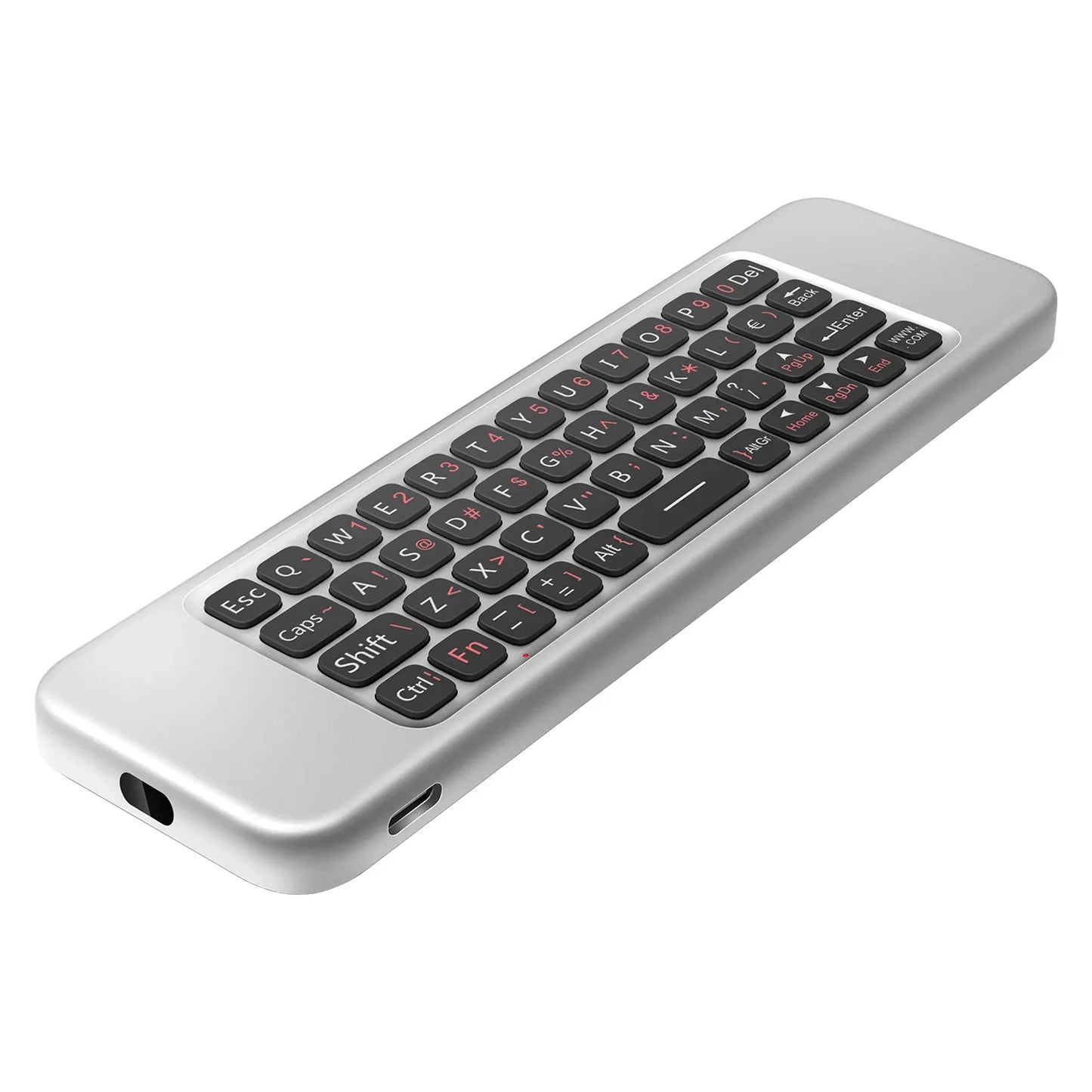 MRSVI W3 Voice Air Mouse Remote Control 2.4G English Arabic Handheld Mini Wireless Keyboard for Android TV BOX/Windows/PC