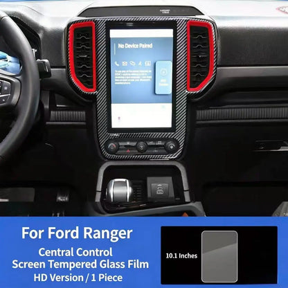 For 2022-2024 Ford Ranger Ranger Navigation Tempered Film 2022-2024 Everest Central Control Screen Protective Film Modification