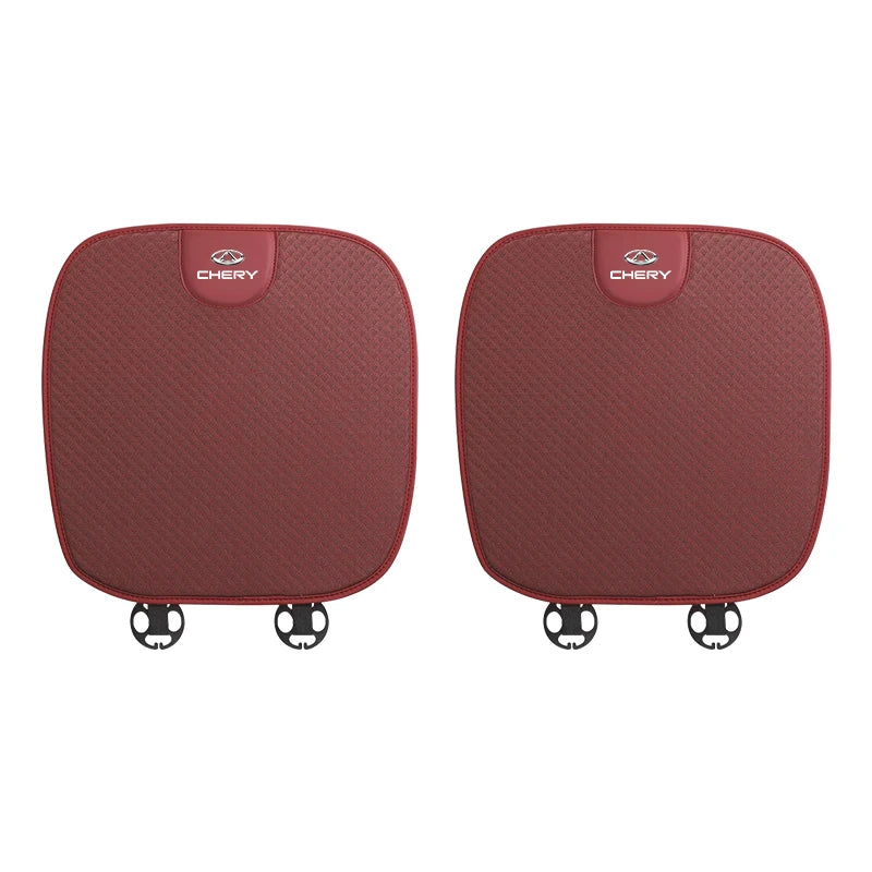 Car Seat Pad Backrest Mat Ice Silk Flax Seat Cushion Covers For Chery Tiggo 7 Pro 8 4 5 3 2 T11 5X Amulet Fora QQ IQ Fulwin