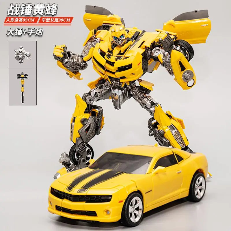 30CM Transformation Robot Toys Optimus Commander Robot SS05 Autobots Hornet Warrior MPM03 Action Figuras Model Kids Gift