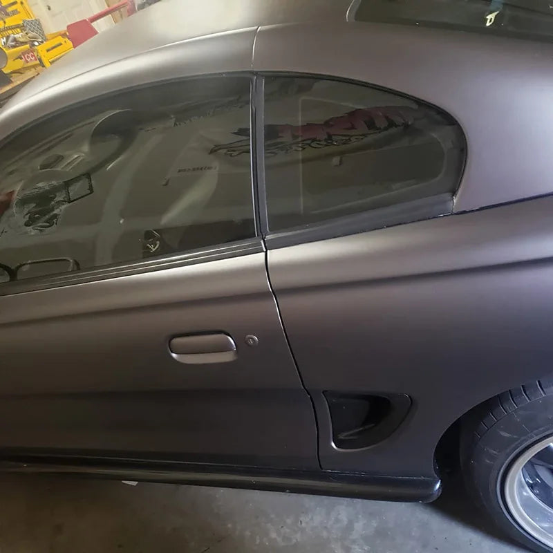 Gunmetal Matte Grey Vinyl Wrap Roll Self Adhesive Film Decal Vehicle Car Wrapping with Air Release