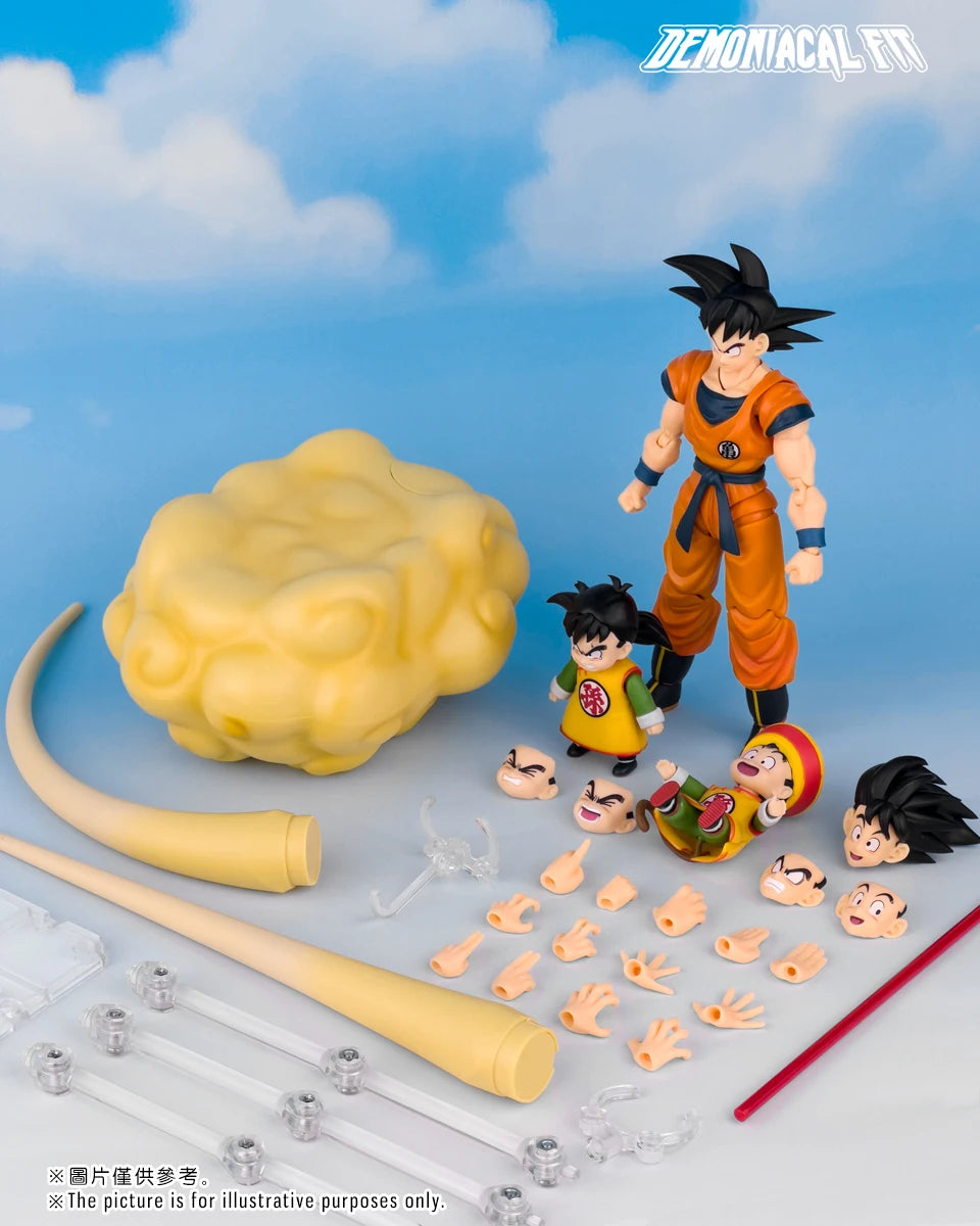 Demoniacal Fit Dragon Ball Super Saiyan Son Goku Son Gohan Father And Son The Unbreakable Bond Anime Action Figure  6-inch toys
