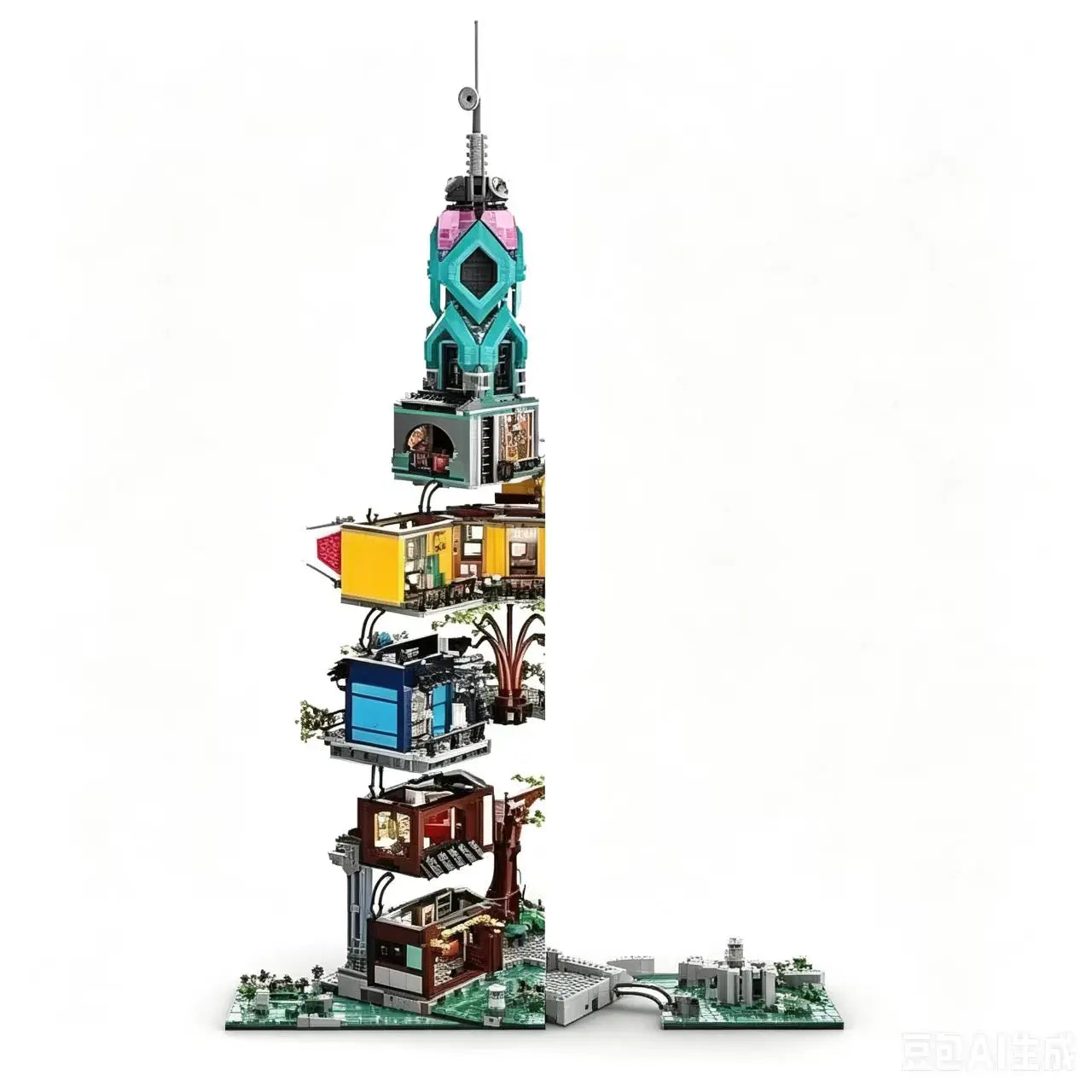 IN STOCK Compatible 5685PCS 90039 City Gardens Building Blocks Bricks 4867PCS 61034 Christmas Birthday Gift Toy X19006 06066