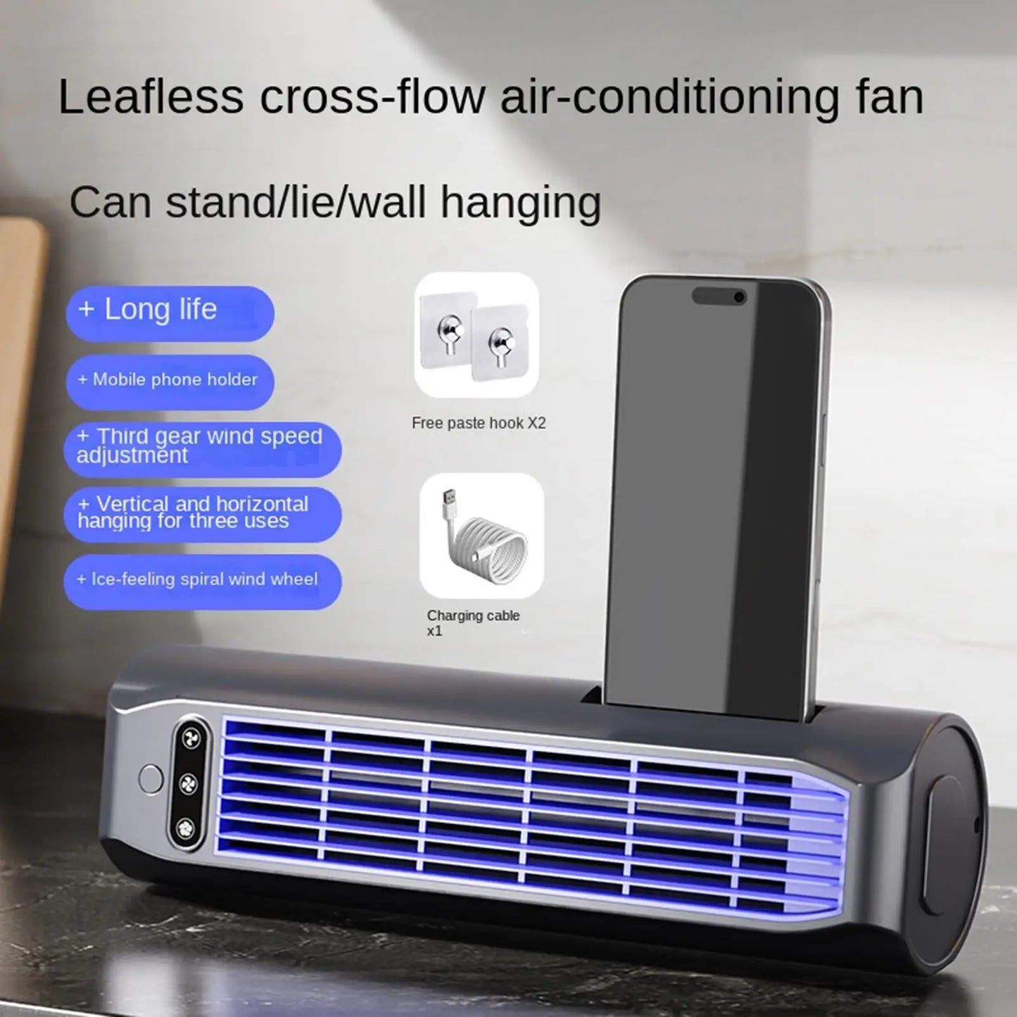 Portable USB Fan Desktop Air Cooler Mini Personal Fan Quiet Small Desk Fan for Home Office Bedroom Travel