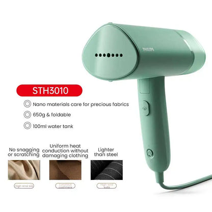 Philips Garment Steamer Handheld Garment Steamer Foldable handle High temperature steam steriization 30 sec fast preheating