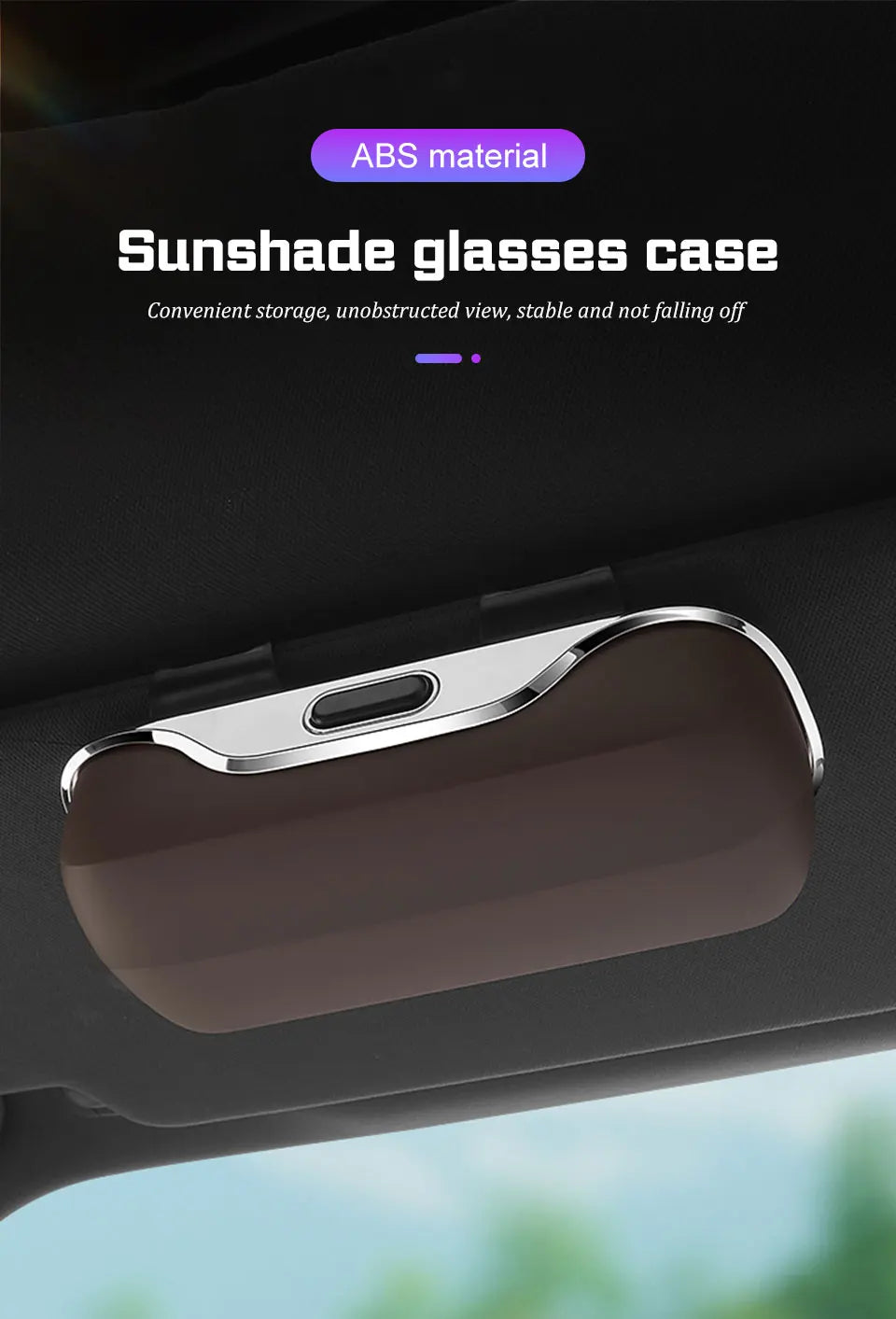 For Xpeng G6 P7 P7i X9 G3 G3i G9 P5 X2 N5 F30 H93 Car Visor Glasses Case Portable Accessories Sunglasses Holder Eyeglasses Box