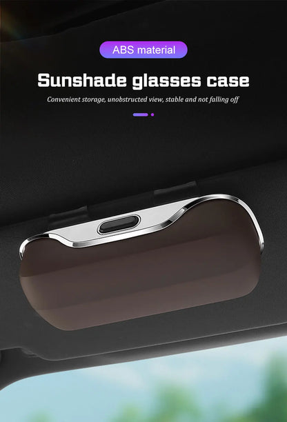For Xpeng G6 P7 P7i X9 G3 G3i G9 P5 X2 N5 F30 H93 Car Visor Glasses Case Portable Accessories Sunglasses Holder Eyeglasses Box