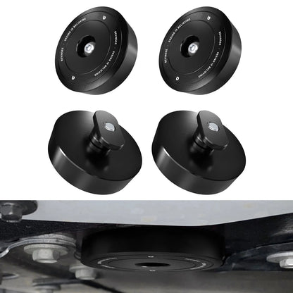BEVINSEE 4Pcs Aluminum Jack Puck Lift Pad Adapter Jacking Tool For Chevrolet Corvette C5 C6 C7 C8 GS Z06 ZR1