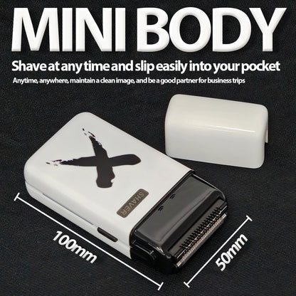 BRDCLIP FK-701 Waterproof Professional Electric Shaver Reciprocating Dry Wet Two Shave Beard Hair Trimmer