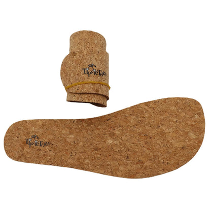 Tipsietoes Deodorant Insoles Light Weight Shoes Pad Absorb-Sweat Breathable Cork Thin Sports Men Women