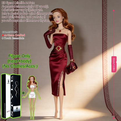 BJD MJD 1/6 Realistic Supermodel Doll 12.6 Inch Ball Jointed Articulated Posable Collectible NoClothes