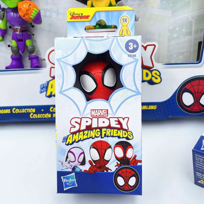 Spidey And His Amazing Friends Action Figures Anime Spiderman Legends Figurine Set For Kids Birthday Holiday Gift