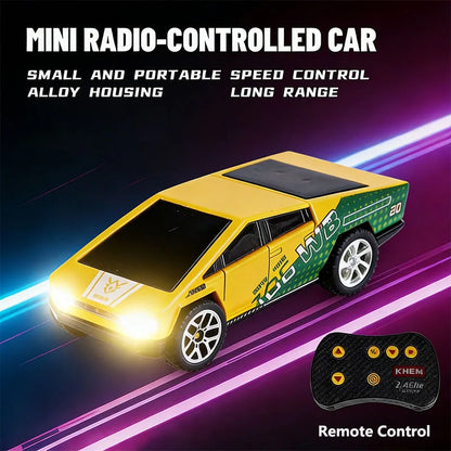 2026 Upgraded RC Car 1:64 Mini Alloy RC Drift Car Easy to Carry, 60mins Life.  Exquisite Gift Box An Ideal Toy Gift for Children