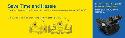 R0524800 Side B Direction Control Device, Replacement for Zodiac Baracuda MX8, MX8 Elite Pool/Spa Cleaner