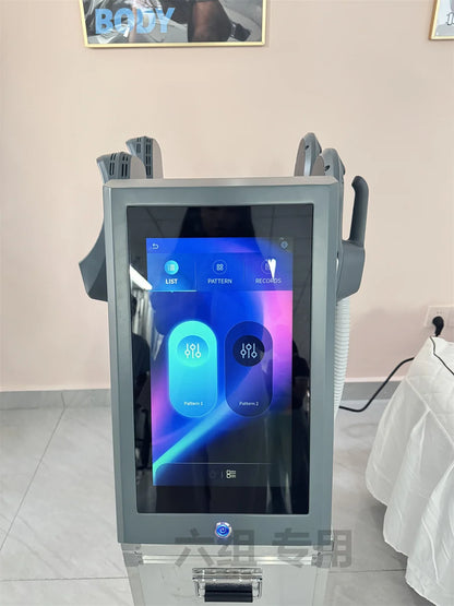 EMS Body Sculpting Machine Fat Weight Loss 15 Tesla 5 Handles Muscle Stimulator RF Sculpting Slimming Electromagnetic