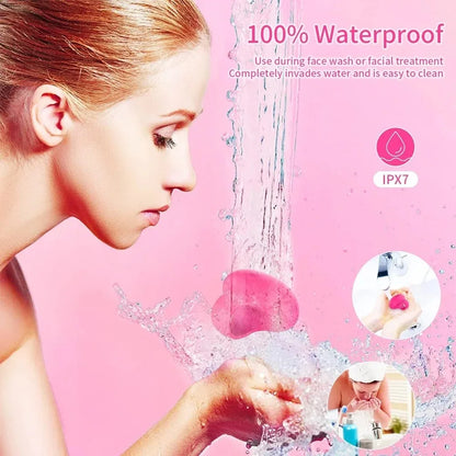 Pocket Mini Ring Face and Eye Massager Portable USB Charging Waterproof Face Eyes Body Relieve Fatigue Facial Skin Care Tools