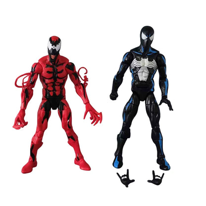Marveles Studios Legends Spider Man Vs Carnage Action Figure Model Toys Deadpool Avengers Venom Collection Doll Kids Toy Gift