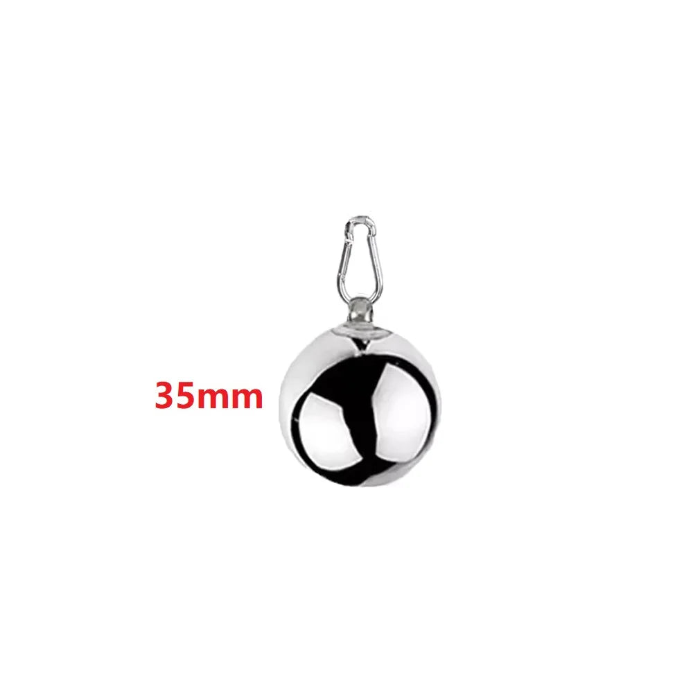 Metal Penis Ring Ball Stretcher Scrotum Lock Stainless Steel Penis Cock Ring Heavy Pendant Weight Bondage Sex Toy