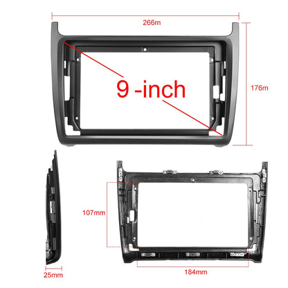 9" Car Radio For Volkswagen Polo 5 Sedan 2008-2020 Android 16 Wireless BT Carplay Multimedia Navigation Touch 2K QLED Screen