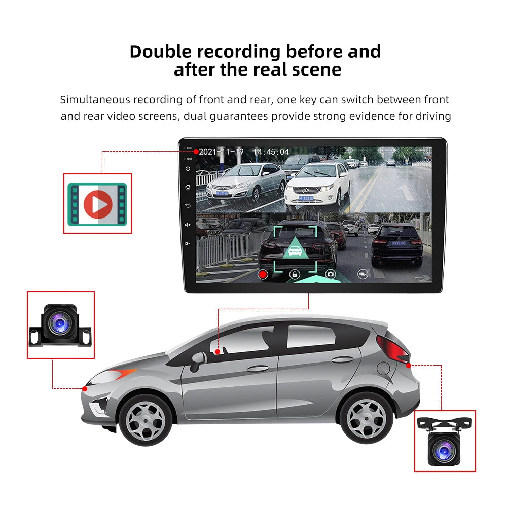 13inch For Toyota Hilux N80 2015-2025 Wireless Carplay Android Auto 4-64GB Android 13 Car Stereo Radio GPS Wifi