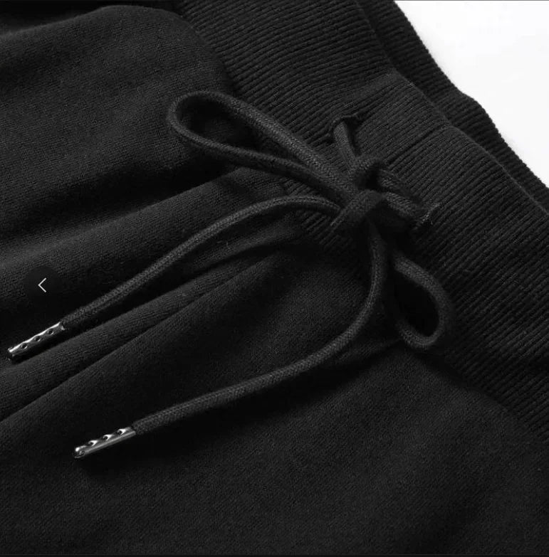 Dark Print Pattern Men's Casual Pants Personalized Street Hip Hop Rap Street Trousers Elastic Strap Casual Trousers