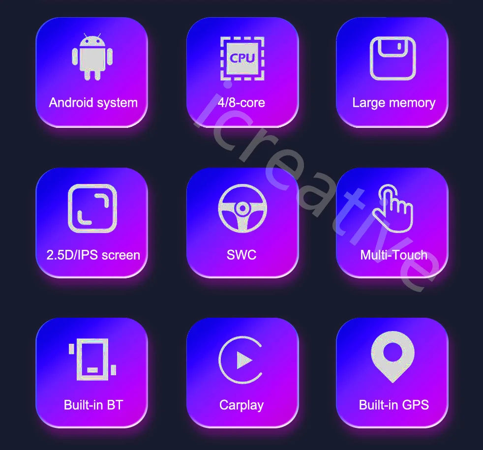 2Din Car Radio Android for Volkswagen Golf 5 6 Polo Passat B6 B7 CC Skoda Jetta Universal Multimedia Carplay Wifi GPS Navigation