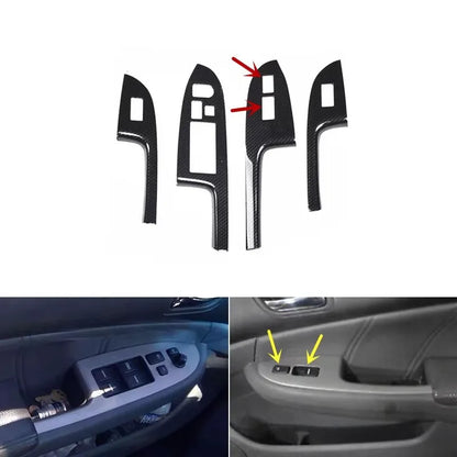 For Honda Accord CL9 2004 2005 2006 2007 US Version Plastic Decoration Accessories Interior Trims Stickers