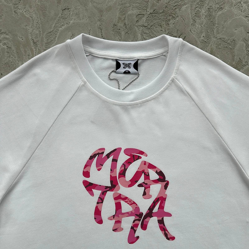 Fashion Brand Mertra Printed T-shirt Summer Women Casual Short Sleeves Streetwear T Shirt High-quality Cotton Tshirts Tops