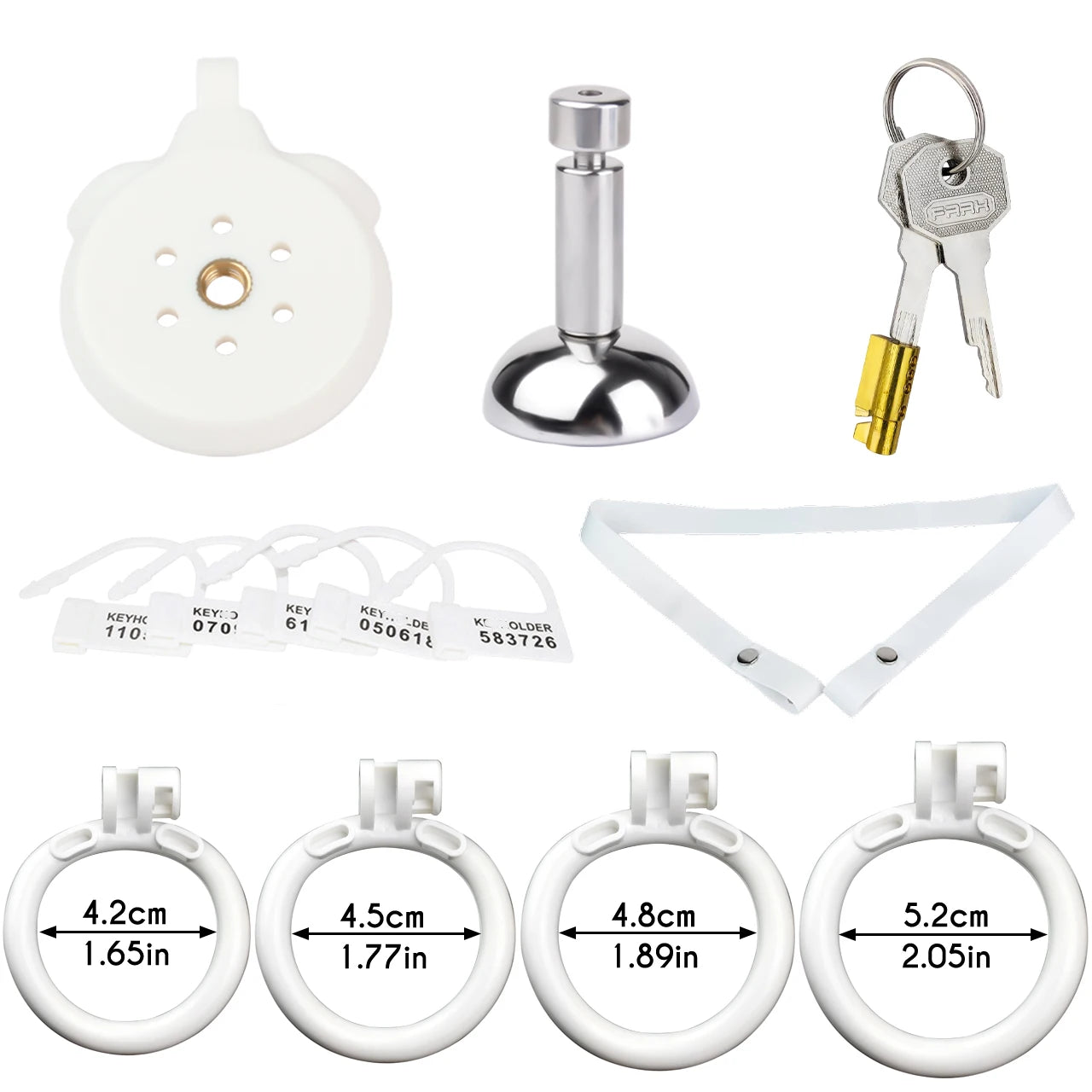 FRRK 4 Size Rings Resin Sissies Urethral Inverted Male Chastity Cage With Metal Urine Catheter 정조대 Penis Lock BDSM Men's Sex Toy